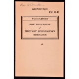US WWII FM 30-10 Field Manual