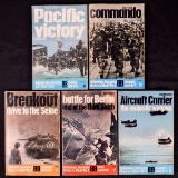 Lot of 5 WWII Ballantine's History Books