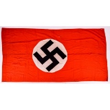 WWII German National Banner w/ Swastika