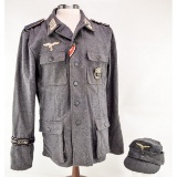 WWII German Luftwaffe Obergefreiter Jacket & Cap