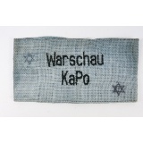 WWII German Warschau Kapo Arm Band