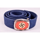 WWII German Early Hitler Youth Belt & Buckle