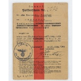 WWII German Polish Passport