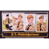 WWII German Hitler Youth Tobacco Cards&Cuff Title