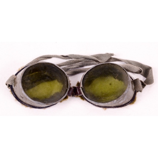 WWII French Made German Alpine Goggles