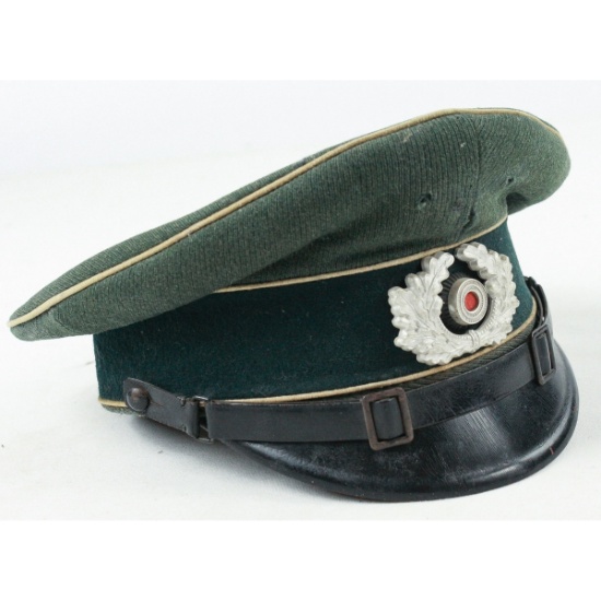 WWII German Wehrmacht NCO Visor Cap