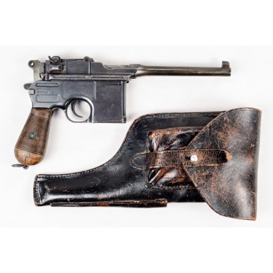 German Mauser C96 Pistol 7.63x25 (C)