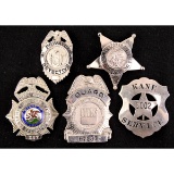 Security Badges Including Kane 5 Pcs