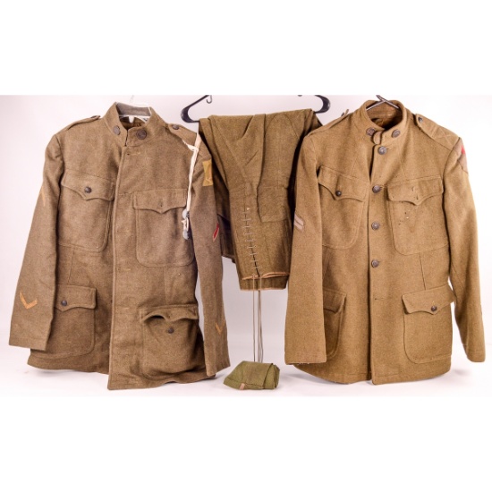 WWI 1st Infantry Division Uniform 5Pcs
