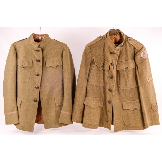 WWI Officer and Enlisted Tunics 2Pcs