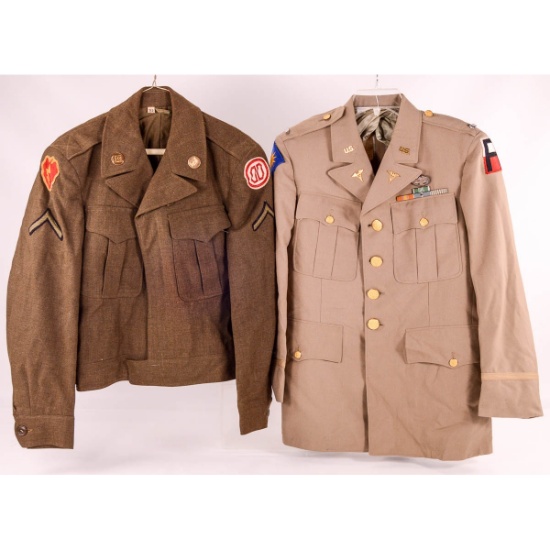 WWII Officers Medical tunic, Enlisted Engineers