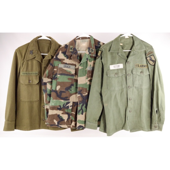 Vietnam War Era Army Blouses Ranger, 4th Division