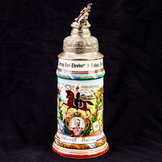 German 3rd Cavalry Regimental Stein