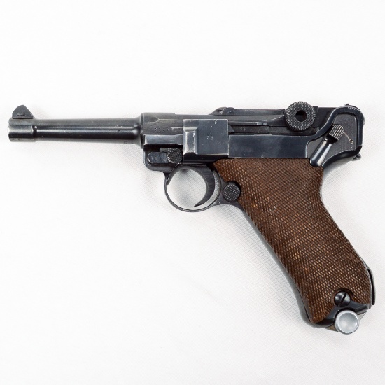 Mauser "42" P08 Luger 9mm Pistol (C) 5833