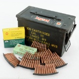 920 Loose Misc. Rounds 7.62x39 in 50cal Ammo Can