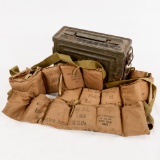3x .30-40 Krag Ammunition Bandoliers for M1898
