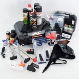 Assorted Firearm Cleaning Supply And Accessories