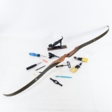 Recurve Bow With Archery Tools