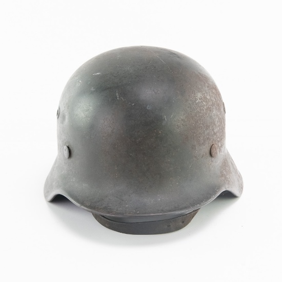 WWII German Army M40 Single Decal Helmet NS64
