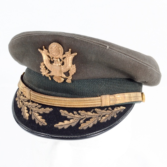 Early Post WWII US Army Senior Officer's Hat 7 1/8