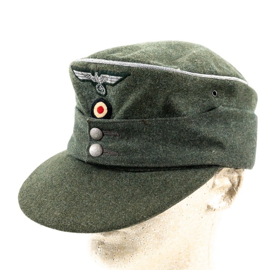 WWII German Army Officer M-43 Cap