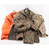 (3) Hunting Jackets. One Full Length