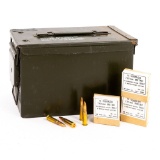 900rds Yugo 7.62x39 Brass Ammo in 50cal Can
