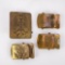 WWII Era Spanish & US Belt Buckle Lot (4)