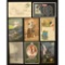 WWI German Army Postcard Lot (8) Kaiser & More
