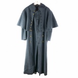 Vintage West Point Cadet Cloak Coat W/Cape - Named