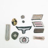 WWII German Army Patch, Litzen, Eagle Lot (11)