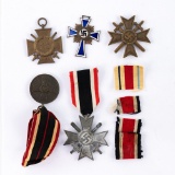 WWII German Medal & Ribbon Lot-War Merit Cross
