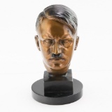 WWII German Hitler Head Desk Statue