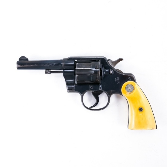 Colt Official Police .38spl 4" Revolver (C) 742036