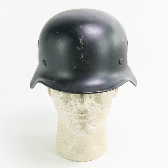WWII German SS Norwegian Army Re-issue Helmet