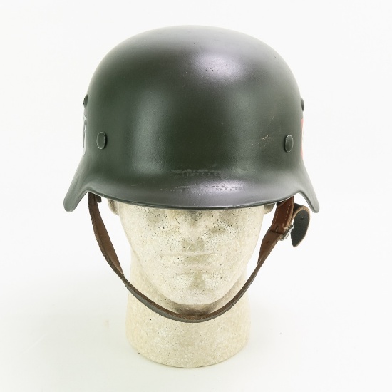 WWII German Waffen SS M35 Double Decal Helmet