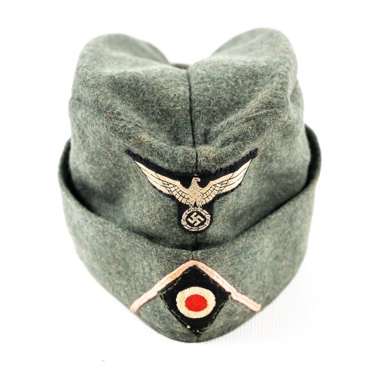 WWII German Army Panzer M38 Overseas Cap