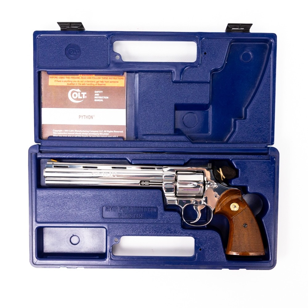 1993 Colt Python Nickel 8
