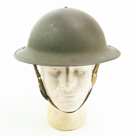 WWII Canadian Army Helmet-Motor Lake Superior Regt