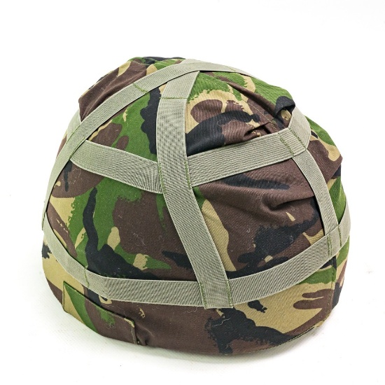 British Army GS MK 6 Combat Helmet W/ Camo Cover