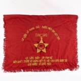 Vietnam War NVA Good Luck Flag 1962