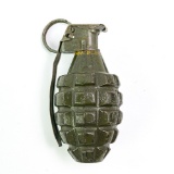 WWII US Mk II HE Grenade W/ Yellow Band