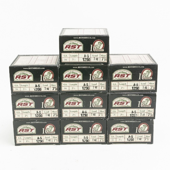 Case (250rds) RST 16g 2.5" 7.5 1oz