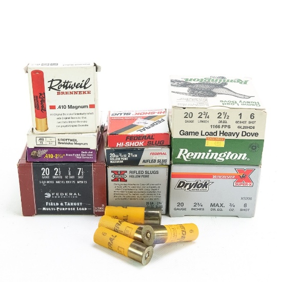 110rds 2.75" 20g & .410 Shotshell Ammunition