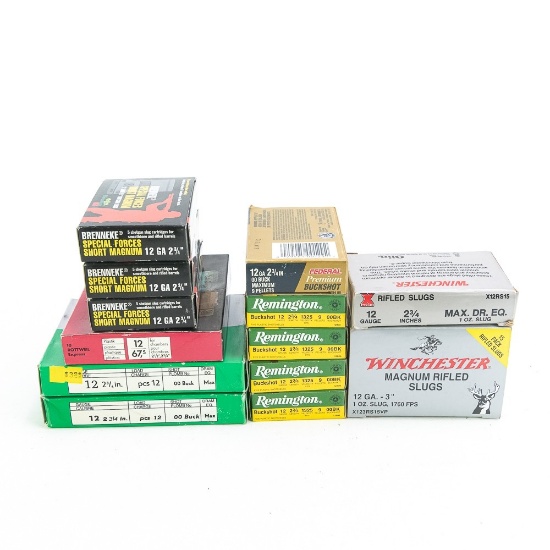 88rds 12g Slug And Buckshot Ammunition