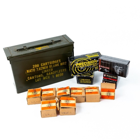 Assorted Foreign Military Caliber Ammunition