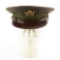 WWII US Army Officer Visor Hat-Named & 7.25