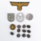 WWII German Navy Eagle, Tinnie, Button Lot