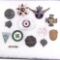 WWII German & USSR Badge Lot-Tinnes, Patriotic War