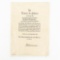 WWII German Army Civil Service Award Document 1940